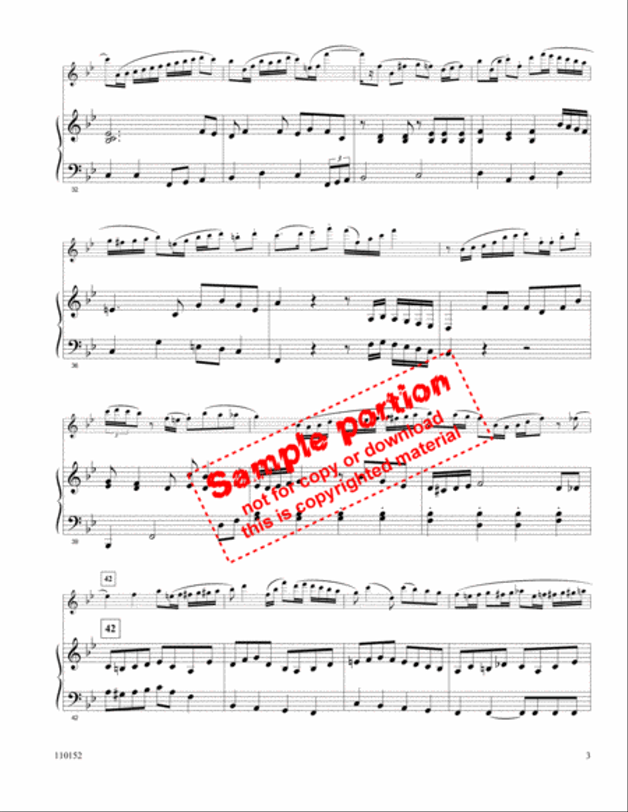 A New Name In Glory Flute Solo scores gallery preview page 3