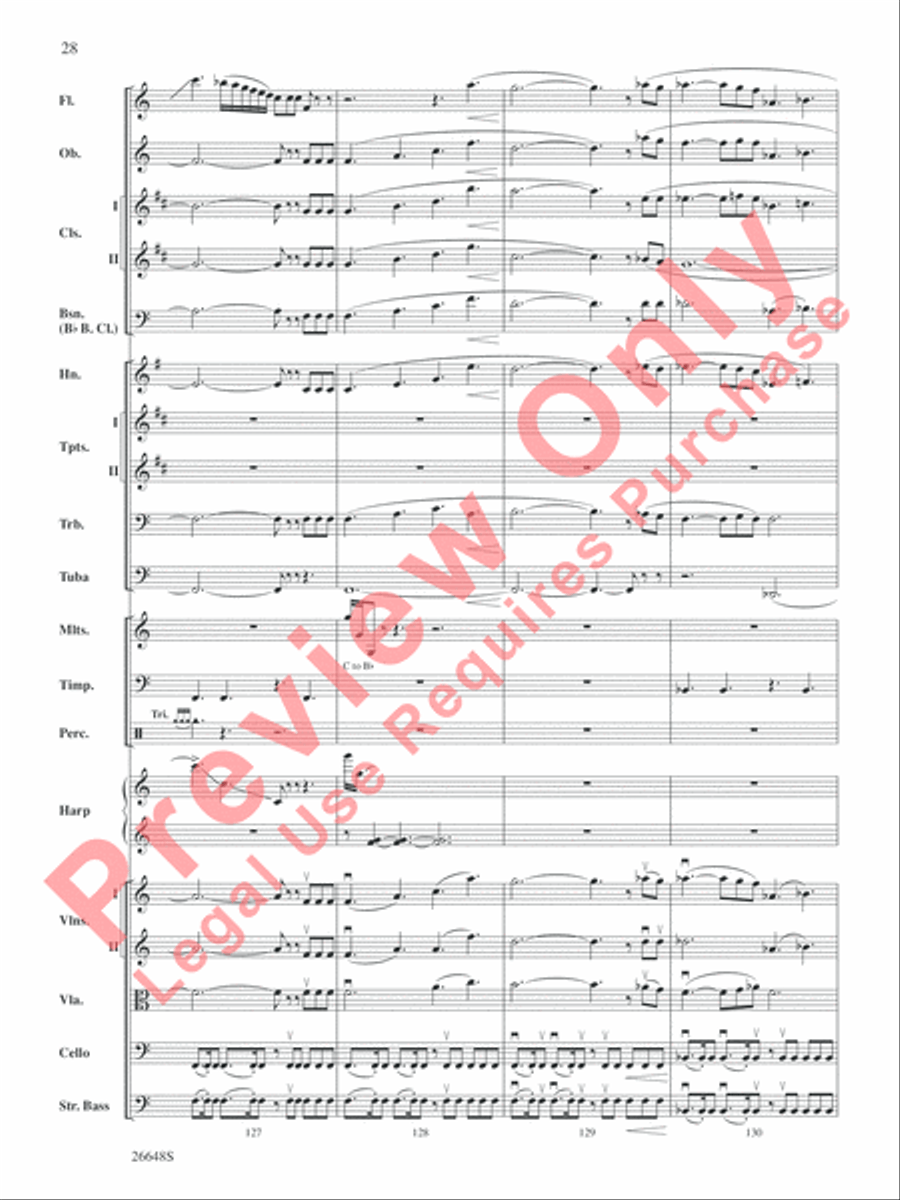 Superman Returns Full Orchestra scores gallery preview page 29