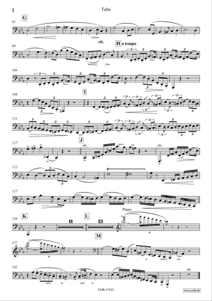 Concertino Tuba scores gallery preview page 3