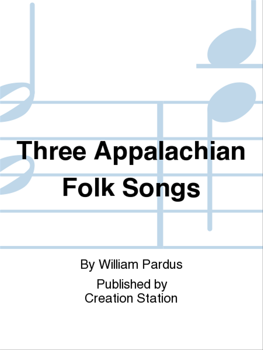 Three Appalachian Folk Songs Bassoon scores gallery preview page 1