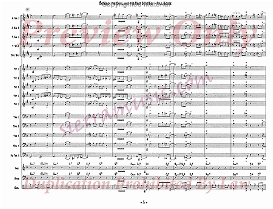 Between The Devil And The Deep Blue Sea Jazz Ensemble scores gallery preview page 6