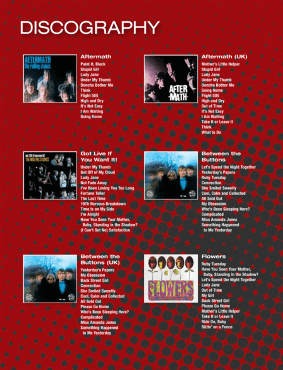 The Rolling Stones -- Best of the ABKCO Years Electric Guitar scores gallery preview page 6