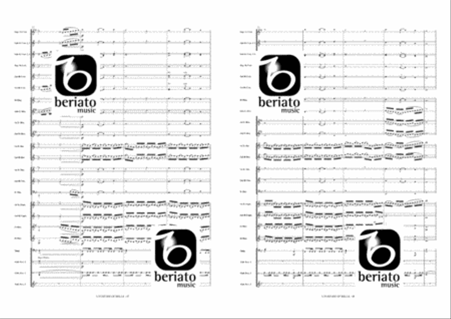 A Fanfare of Bells Brass Band scores gallery preview page 25