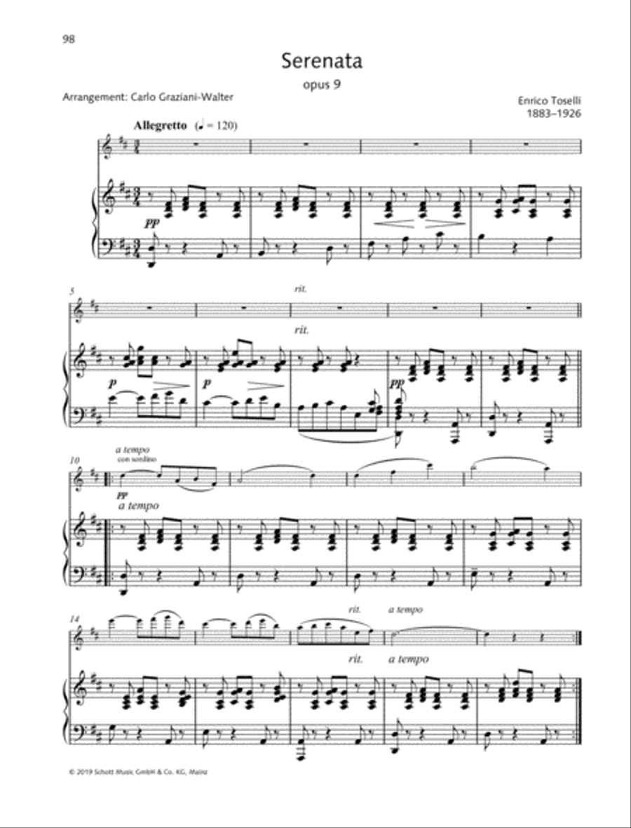 Serenata Serenata Violin Solo scores gallery preview page 2