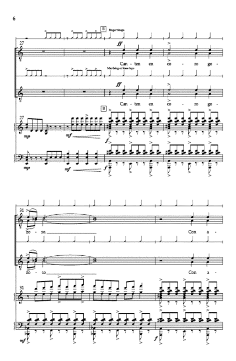 Ritmo Ritmo TTBB scores gallery preview page 5