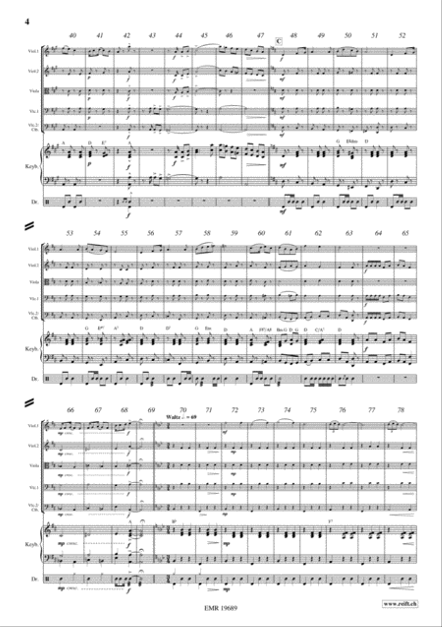 Camptown Races Camptown Races String Quintet scores gallery preview page 4