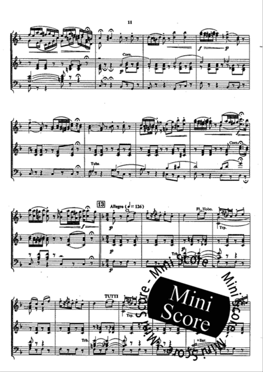 Pique Dame Pique Dame Concert Band scores gallery preview page 15