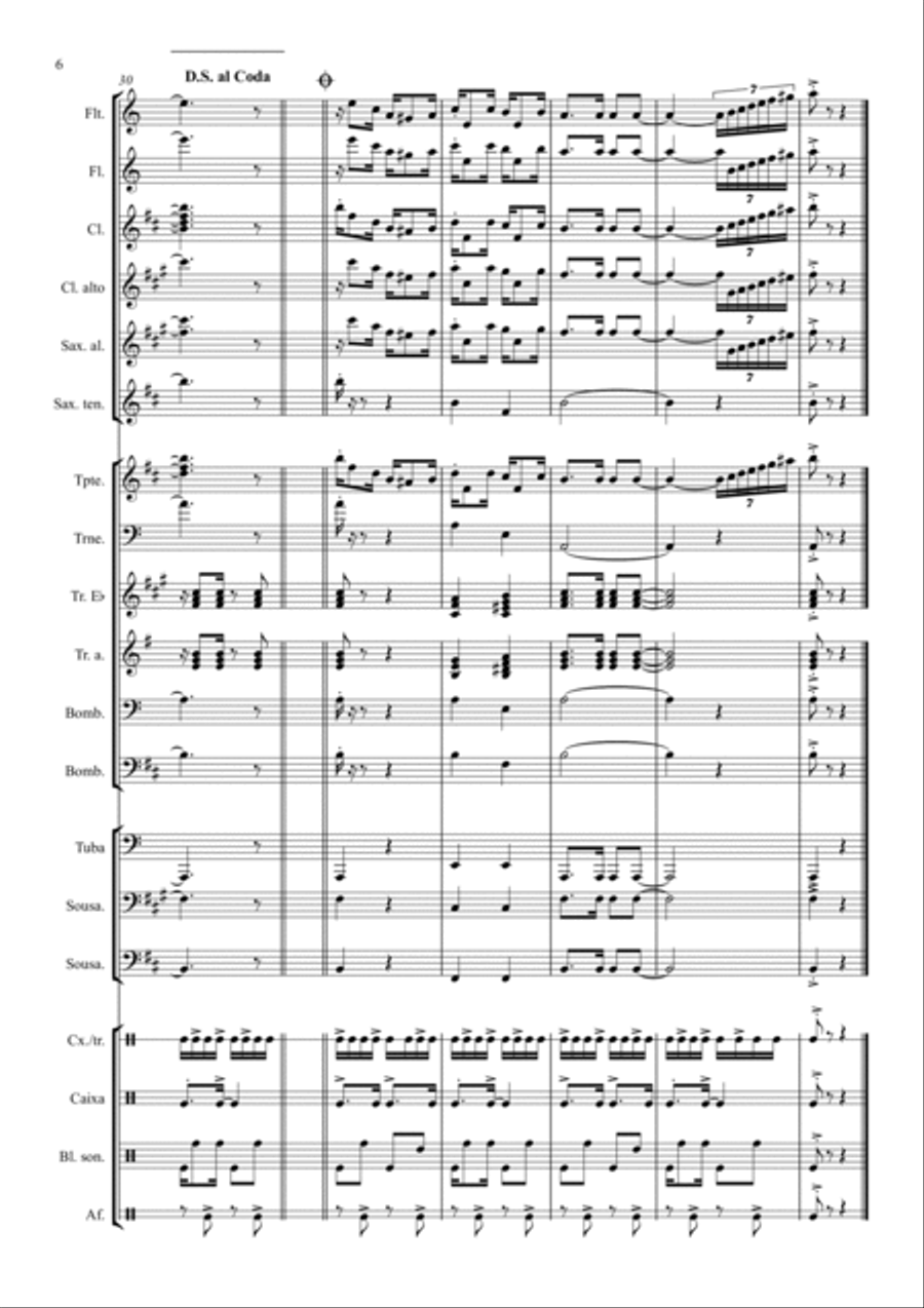 Batucajé Full Orchestra scores gallery preview page 6