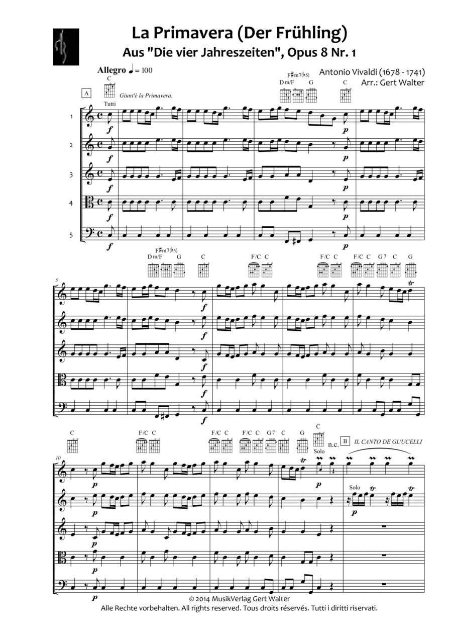 Allegro School and Community scores gallery preview page 1