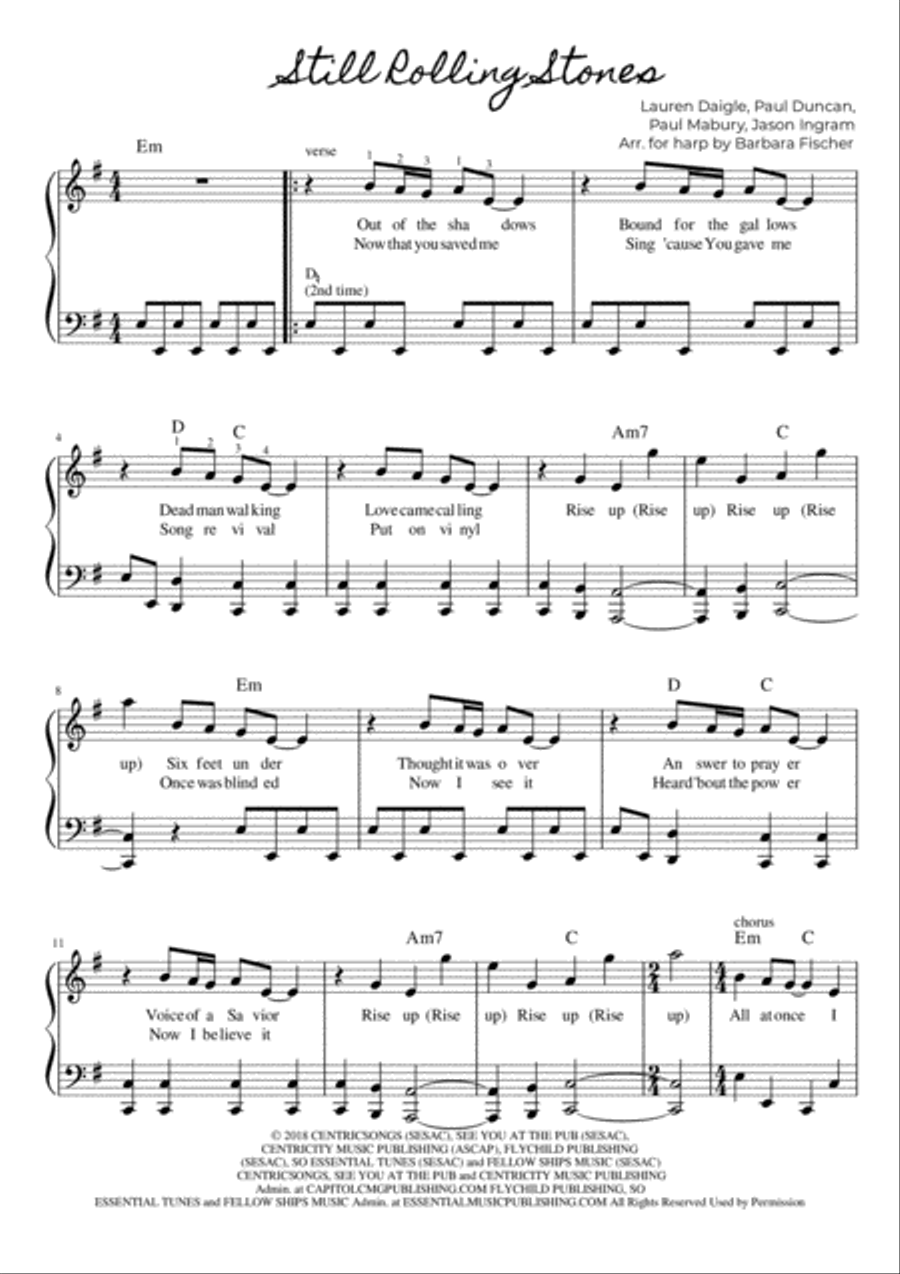 Still Rolling Stones Harp scores gallery preview page 1