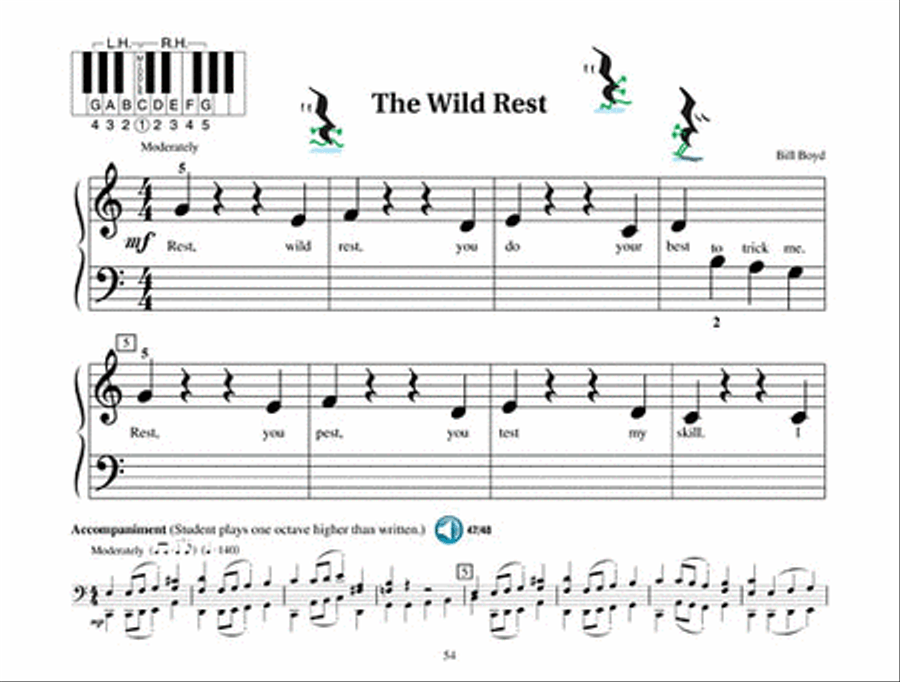 All-In-One Piano Lessons Book B Piano Method scores gallery preview page 6