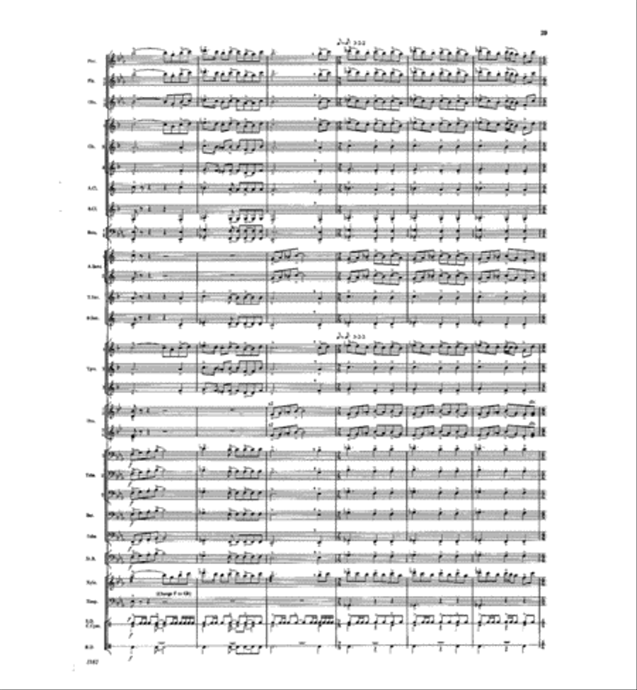 Seagate Concert Band scores gallery preview page 29