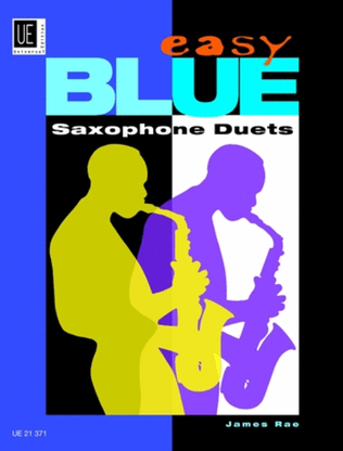 Book cover for Easy Blue Saxophone Duets