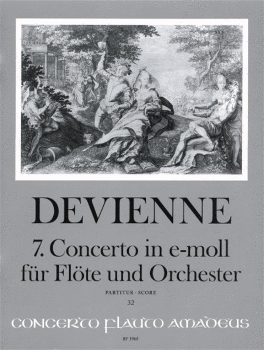 Concerto no. 7 in E minor Orchestra scores gallery preview page 1
