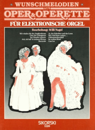 Book cover for Wunschmelodien Aus Oper & Operette Fur Elektronische Orgel