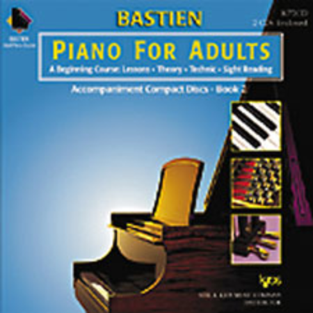 Bastien Piano For Adults - Book 2 (CD Only)