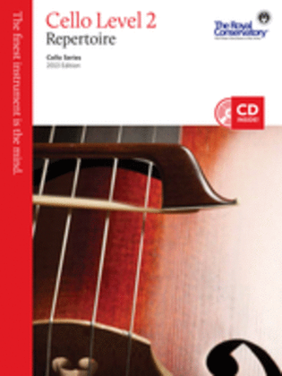 Book cover for Cello Repertoire Level 2