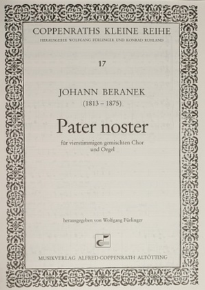 Book cover for Pater noster