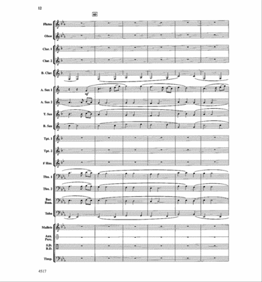 Stone Creek Episode Concert Band scores gallery preview page 13