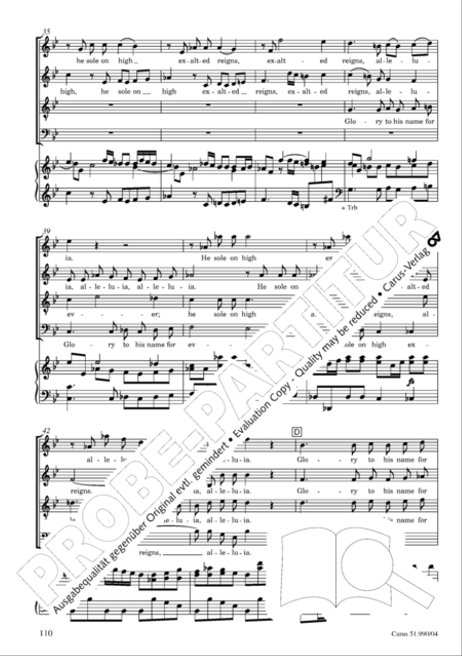 The Creation 4-Part scores gallery preview page 111