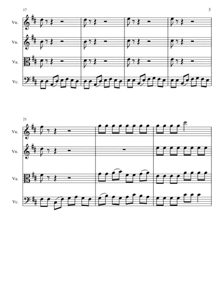 String Quartet No.4 in D Major