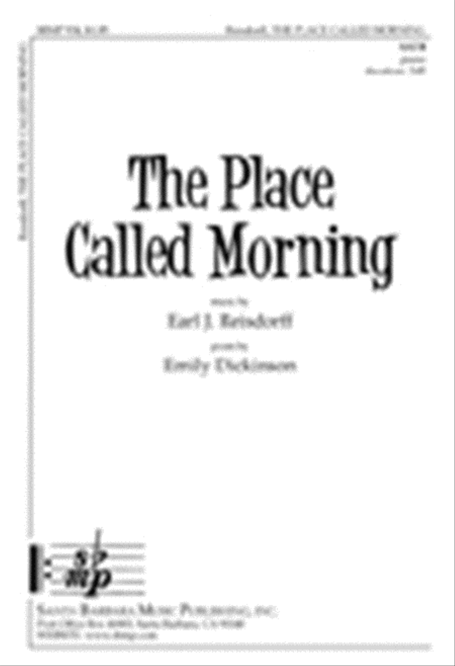 The Place Called Morning - SATB Octavo 4-Part scores gallery preview page 1