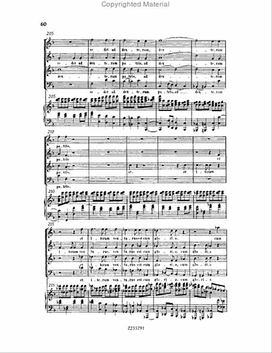 Missa Solemnis, Op.123 Choir scores gallery preview page 60