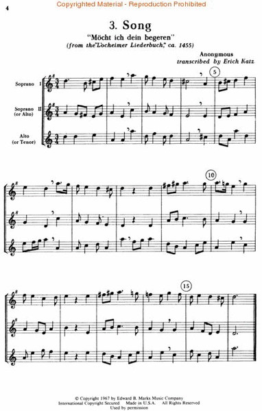 Music of the Renaissance (Score)