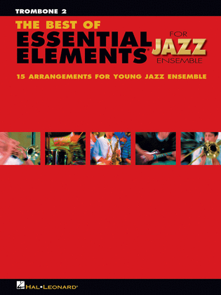 Book cover for The Best of Essential Elements for Jazz Ensemble