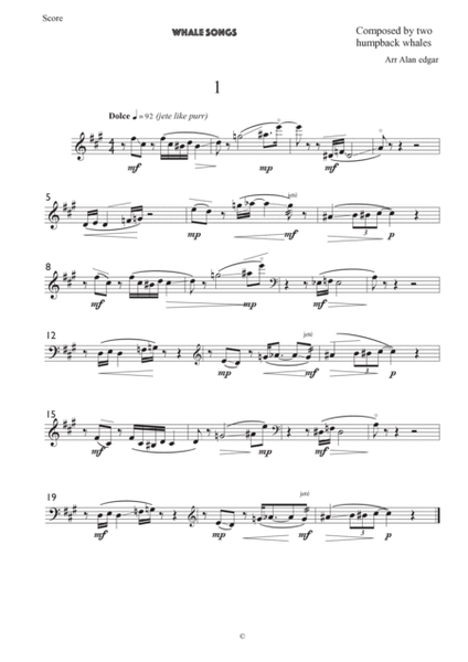 WHALE SONGS for DOUBLEBASS image number null