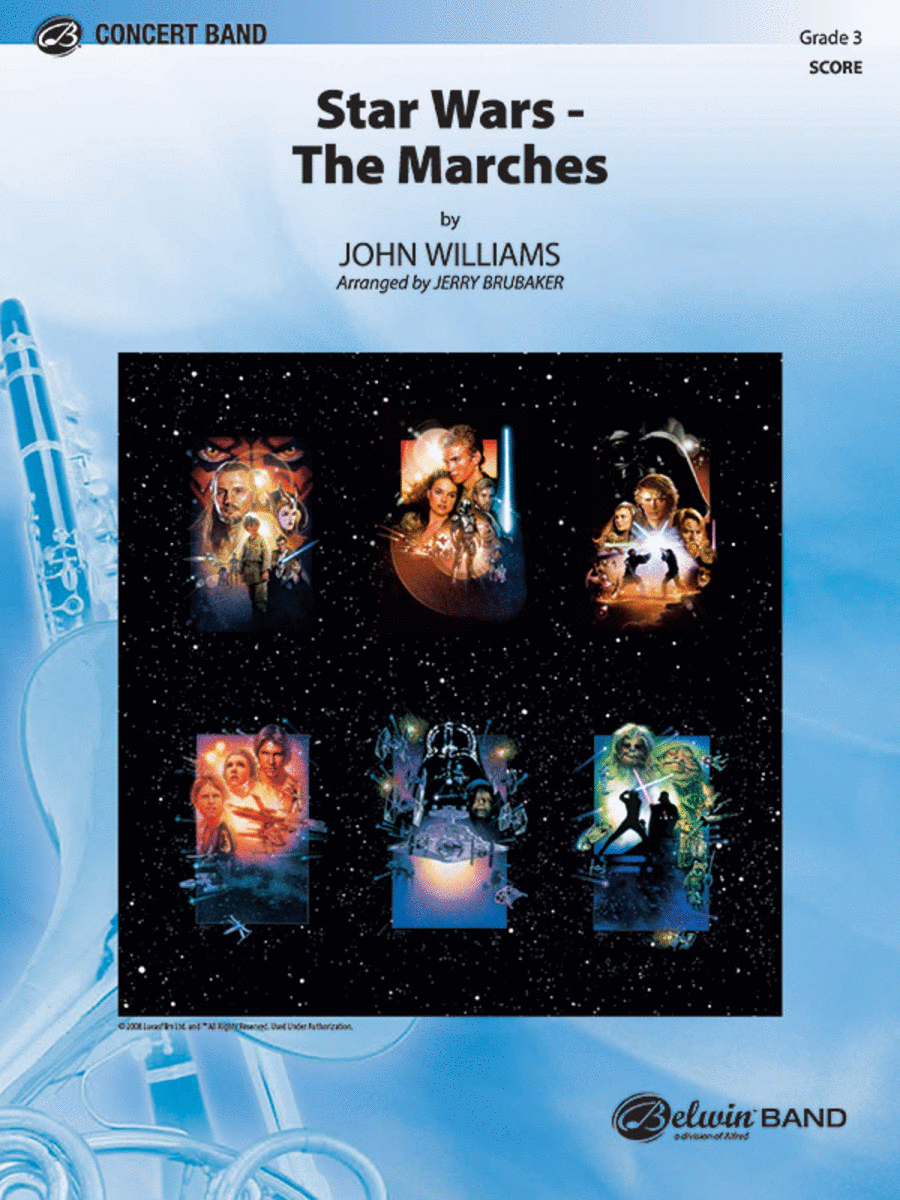Star Wars -- The Marches Concert Band scores gallery preview page 1