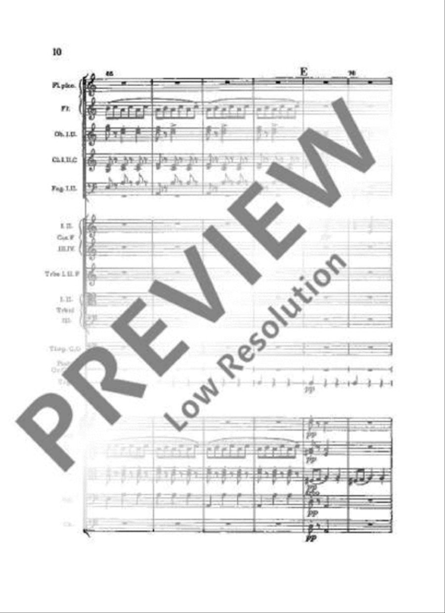 Slavonic Dances Orchestra scores gallery preview page 13