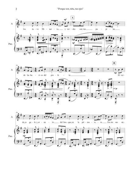 Rima 12. Ojos Verdes (soprano & Piano) image number null