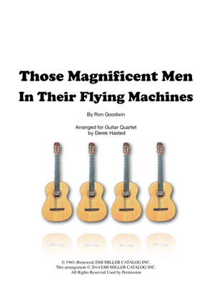 Book cover for Those Magnificent Men In Their Flying Machines