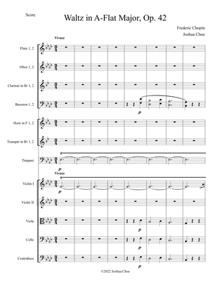 Book cover for Waltz No. 5 in A-Flat Major, Op. 42, "Grande Valse"