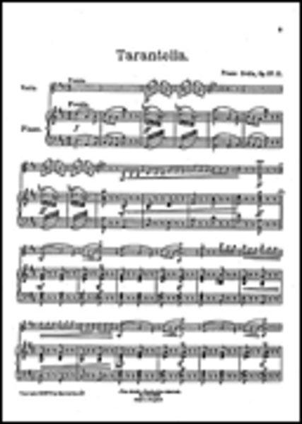 Tarantella for Violin and Piano, Op. 27, No. 2