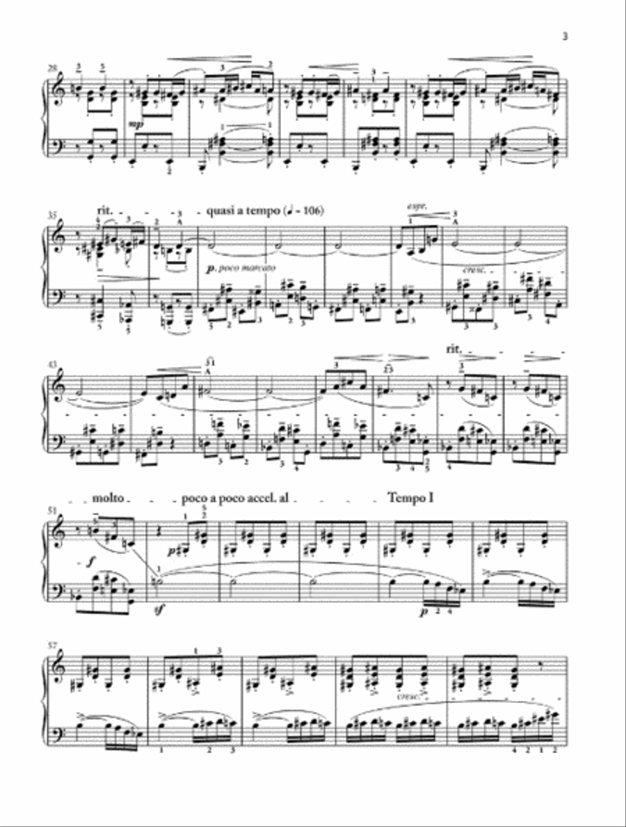 Suite, Op. 14 Piano Solo scores gallery preview page 3