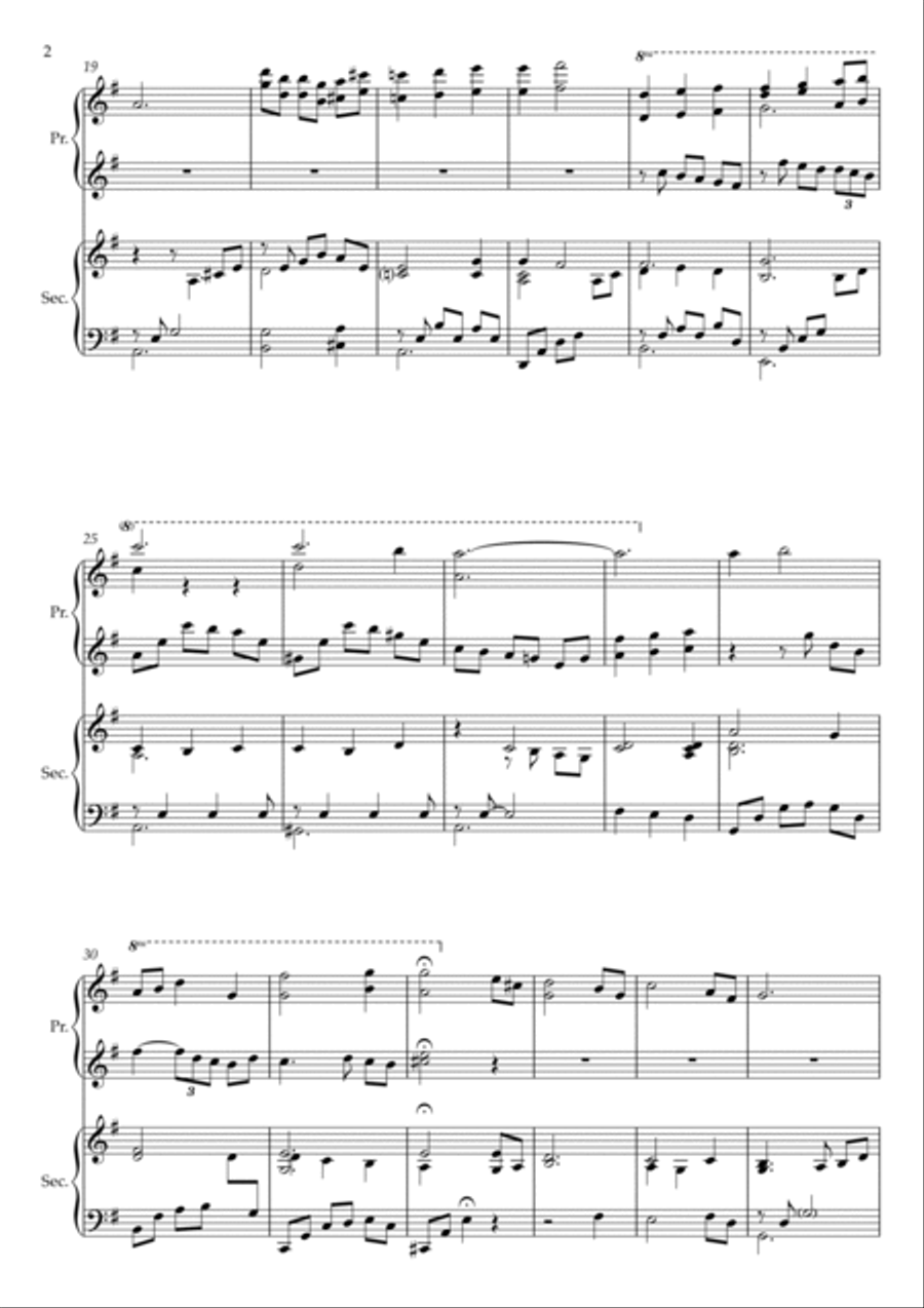 Anne Of Green Gables Anne Of Green Gables 1 Piano, 4-Hands scores gallery preview page 2