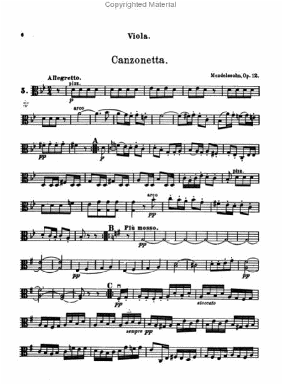 Album of Easy String Quartets, Volume 1 String Quartet scores gallery preview page 4
