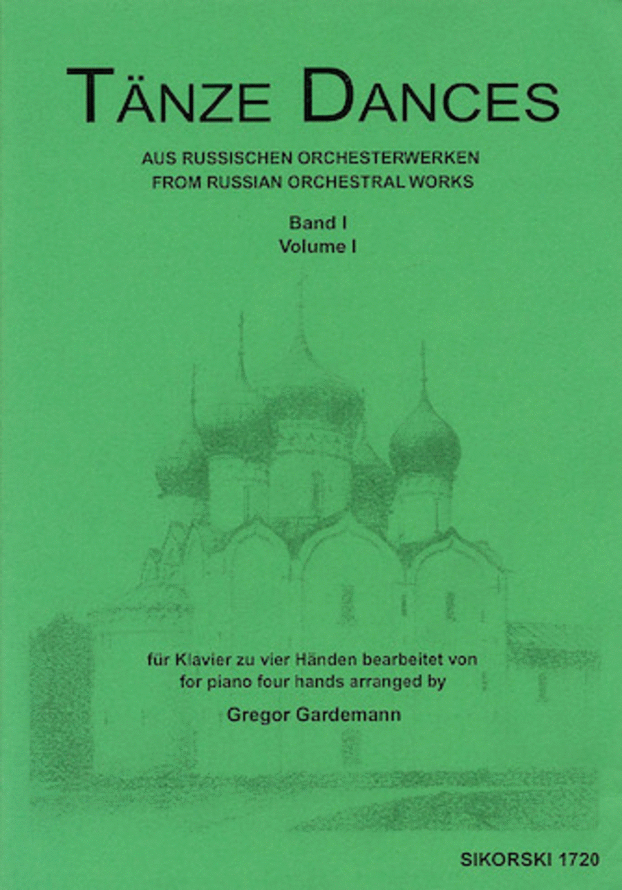 Dances From Russian Orchestral Works Volume 1 Piano Duet scores gallery preview page 1