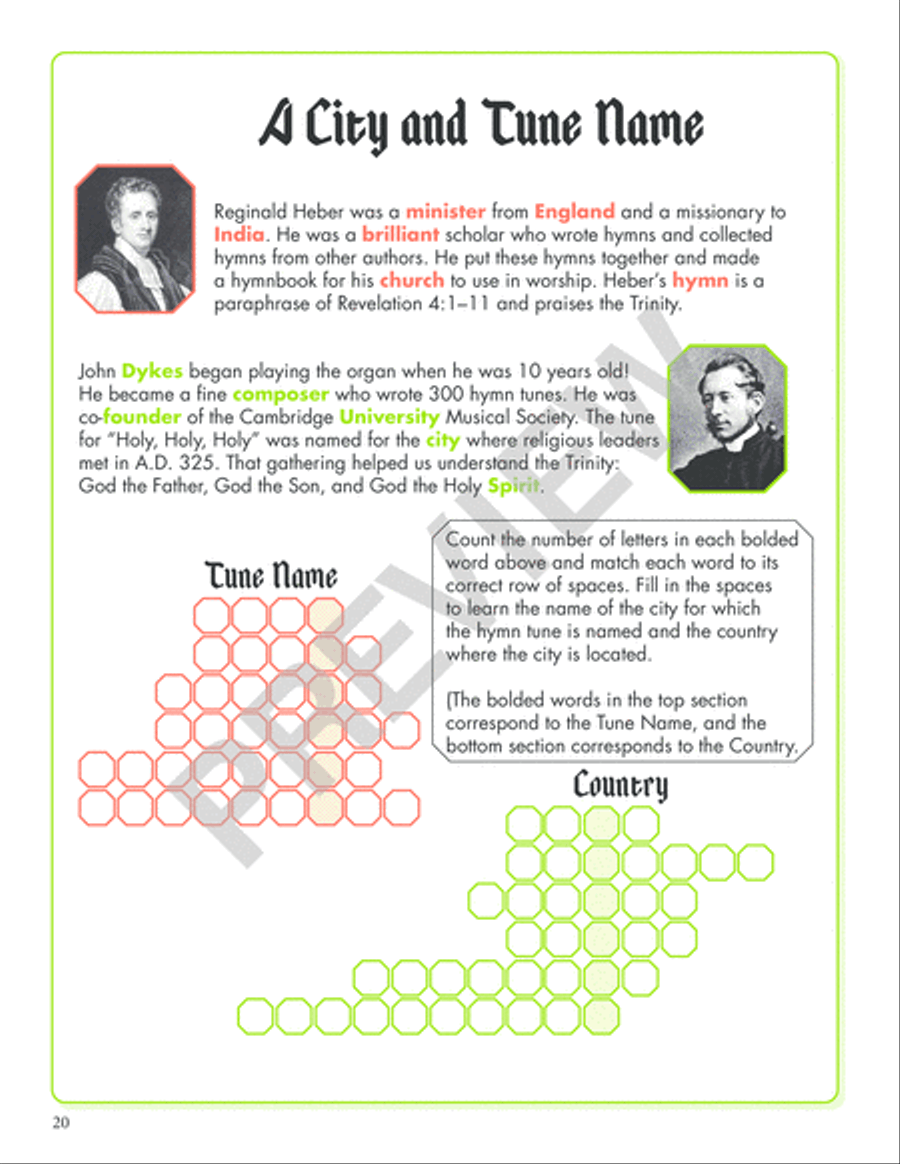Hymn Discovery, Vol. 3 Unison Choir scores gallery preview page 7