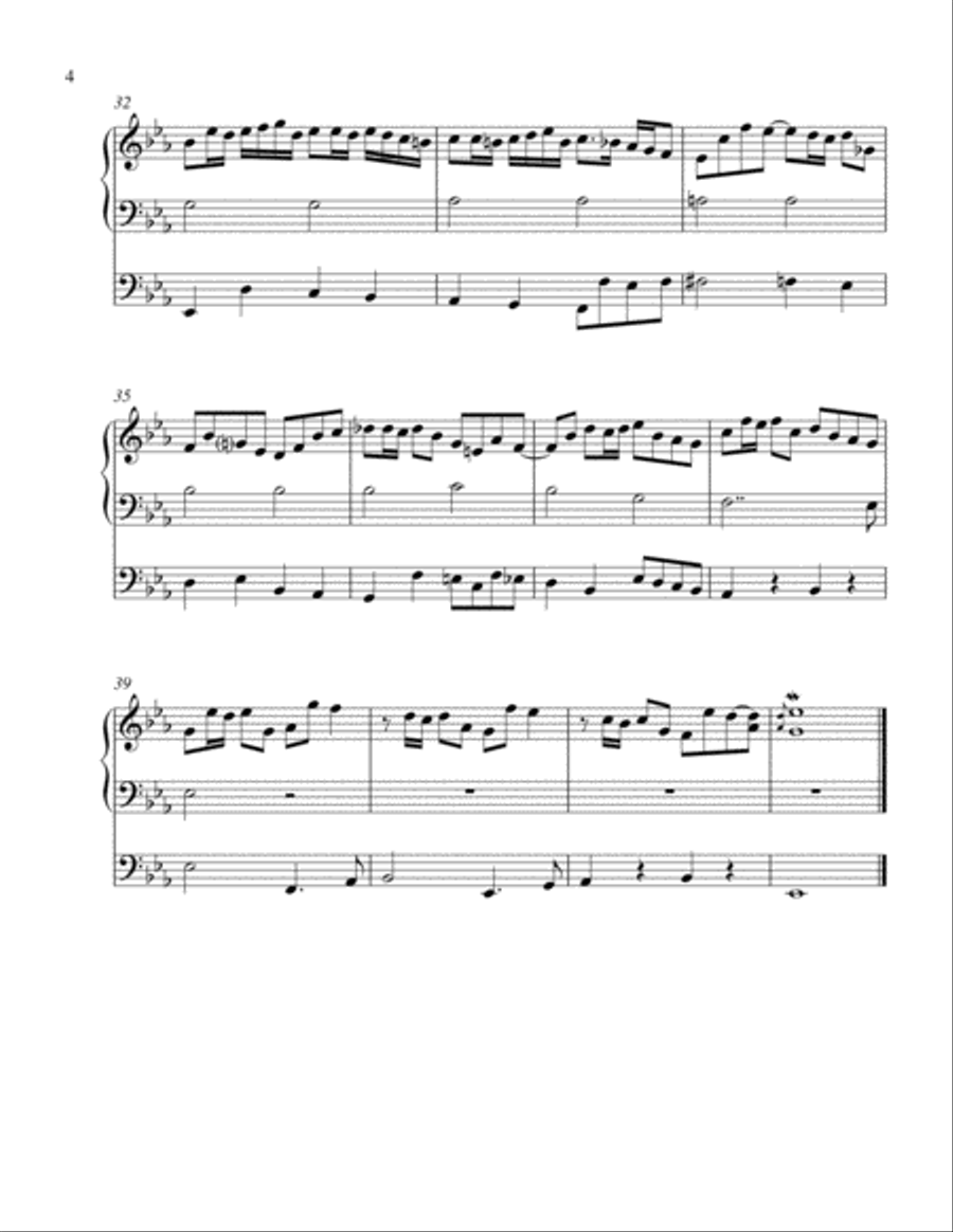 Two Patriotic Chorale Preludes Organ Solo scores gallery preview page 4