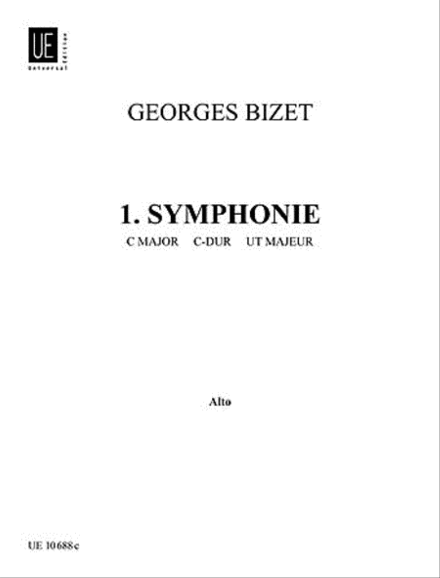 Symphony, C Maj, Viola Viola scores gallery preview page 1