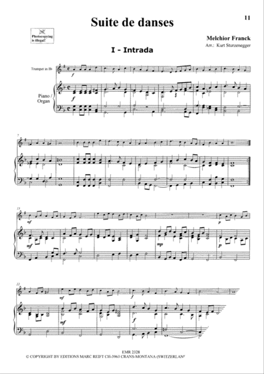 Baroque Masterpieces Trumpet Solo scores gallery preview page 5