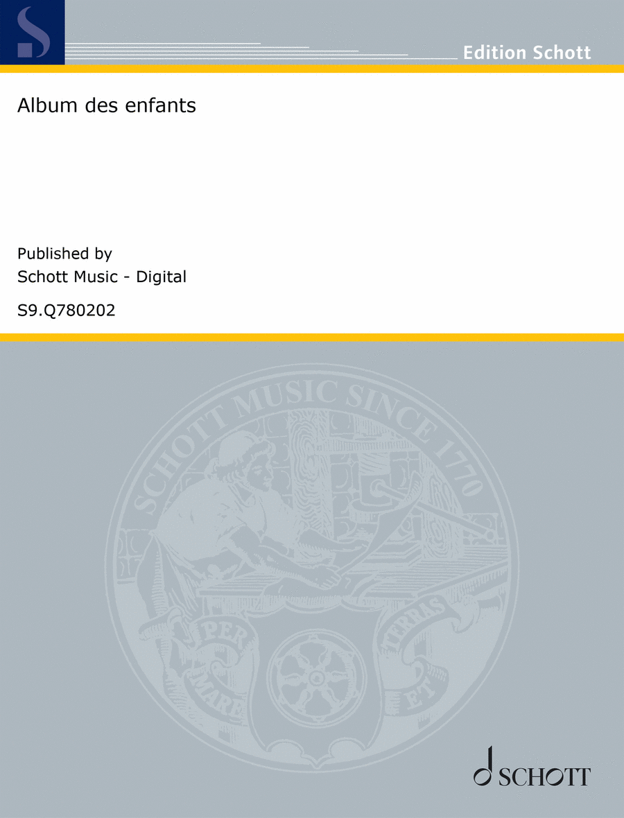 Book cover for Album des enfants