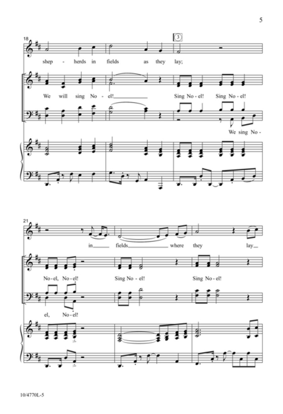 The First African Noel 4-Part scores gallery preview page 5