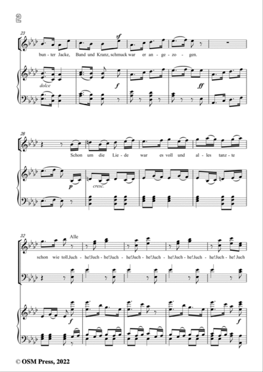 R. Wagner-Bauern unter der Linden,WWV 15 No.2,in A flat Major