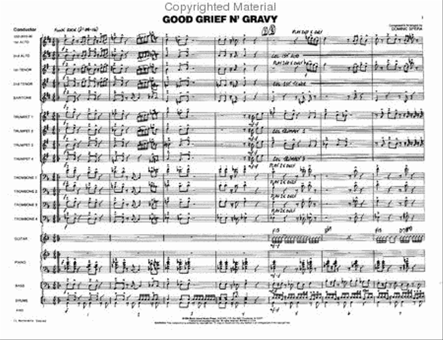 Good Grief N' Gravy Jazz Ensemble scores gallery preview page 2