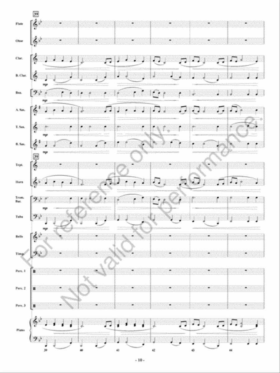Daydreams Concert Band scores gallery preview page 11