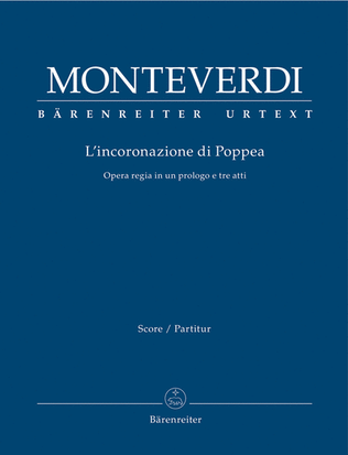 Book cover for L'incoronazione di Poppea